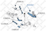 56-00122-SX Tyč/vzpěra, stabilizátor STELLOX