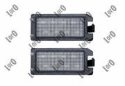 L16-210-0003LED Osvetlenie poznávacej značky Tuning / Accessory Parts ABAKUS