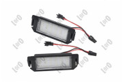 L19-210-0006LED Osvetlenie poznávacej značky Tuning / Accessory Parts ABAKUS