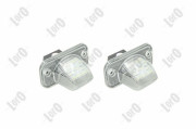 L53-210-0003LED Osvetlenie poznávacej značky Tuning / Accessory Parts ABAKUS