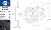 RT 20659-GL Brzdový kotúč ROTINGER