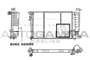100236 Chladič motora AUTOGAMMA