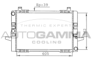100378 Chladič motora AUTOGAMMA