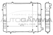 100695 Chladič motora AUTOGAMMA