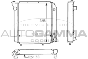 100836 Chladič motora AUTOGAMMA