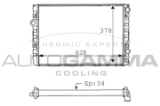 101062 Chladič motora AUTOGAMMA