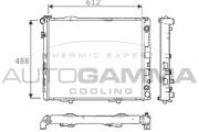 101335 Chladič motora AUTOGAMMA