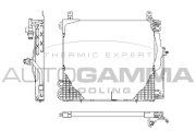 101698 Kondenzátor klimatizácie AUTOGAMMA