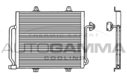 101791 Kondenzátor klimatizácie AUTOGAMMA