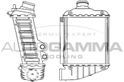 101964 Chladič plniaceho vzduchu AUTOGAMMA