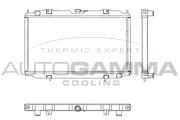 102187 Chladič motora AUTOGAMMA