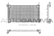 102629 Kondenzátor klimatizácie AUTOGAMMA