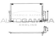 102744 Kondenzátor klimatizácie AUTOGAMMA