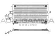 102886 Kondenzátor klimatizácie AUTOGAMMA