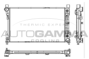 102918 Chladič motora AUTOGAMMA