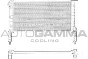 102964 Chladič motora AUTOGAMMA