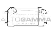 104486 Chladič plniaceho vzduchu AUTOGAMMA