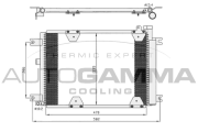 105027 Kondenzátor klimatizácie AUTOGAMMA