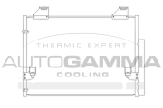 105357 Kondenzátor klimatizácie AUTOGAMMA