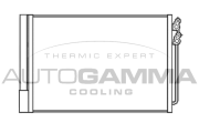 105536 Kondenzátor klimatizácie AUTOGAMMA