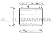 105770 Chladič motora AUTOGAMMA