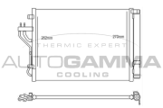 107111 Kondenzátor klimatizácie AUTOGAMMA