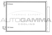 107907 Kondenzátor klimatizácie AUTOGAMMA