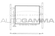 304480 Kondenzátor klimatizácie AUTOGAMMA