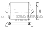 403690 Chladič plniaceho vzduchu AUTOGAMMA