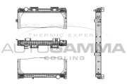 404732 Chladič motora AUTOGAMMA
