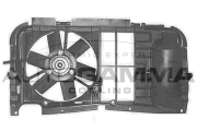 GA201628 Ventilátor chladenia motora AUTOGAMMA