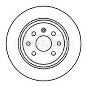 BBD4029 Brzdový kotúč BORG & BECK