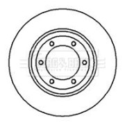 BBD4030 Brzdový kotúč BORG & BECK