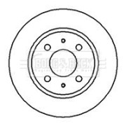 BBD4034 Brzdový kotúč BORG & BECK