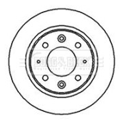 BBD4190 Brzdový kotúč BORG & BECK