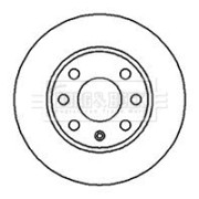 BBD4224 Brzdový kotúč BORG & BECK
