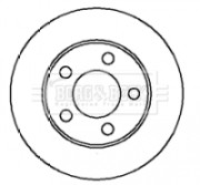 BBD4236 Brzdový kotúč BORG & BECK