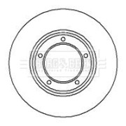 BBD4847 Brzdový kotúč BORG & BECK