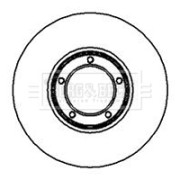 BBD4870 Brzdový kotúč BORG & BECK