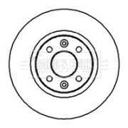 BBD4912 Brzdový kotúč BORG & BECK