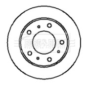 BBD5032 Brzdový kotúč BORG & BECK