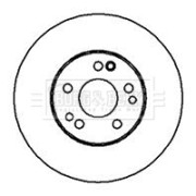 BBD5052 Brzdový kotúč BORG & BECK