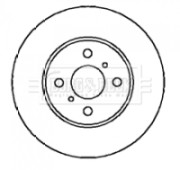 BBD5066 Brzdový kotúč BORG & BECK