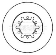 BBD5140 Brzdový kotúč BORG & BECK