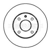 BBD5142 Brzdový kotúč BORG & BECK