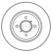 BBD5280 Brzdový kotúč BORG & BECK
