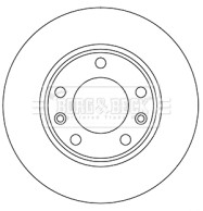 BBD5358 Brzdový kotúč BORG & BECK