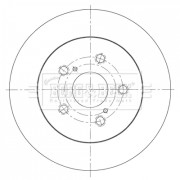 BBD5433 Brzdový kotúč BORG & BECK