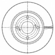 BBD5520 Brzdový kotúč BORG & BECK
