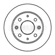 BBD5835S Brzdový kotúč BORG & BECK